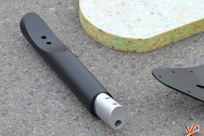 Bobber Sitz-Kit in schwarz, Monolever